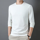 Itooh  New T-shirt Men's Casual Long Sleeve Round Neck Pullover Daily Men's Clothing Warm and Comfortable Tops