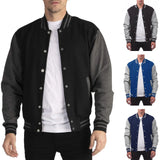 ITOOH New Loose American Trendy Brand Baseball Jersey Fashion Bomber Jacket Men's Casual Plus Size Jacket