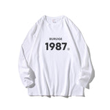 ITOOH  Printed Men Oversized T-shirts Cotton Men's Casual O neck Long Sleeve Tees  Harajuku Male Bagggy Pullovers