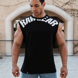 Itooh NEW Mens Sleeveless Shirt Tank Tops Loose Fit Heavy weight Tee Shirt for GYM Men Workout casual top  men's jogging vest