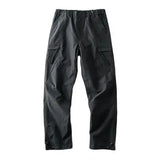 Itooh Men Fishing Pants Outdoor Trousers Elastic Stretch Cargo Pants Waterproof Windproof Man Trousers Sports Hiking Work Trousers