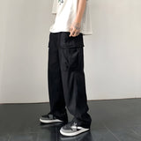 ITOOH Side Belt Detailed Baggy Cargo Pants