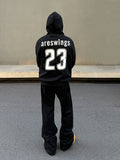 ITOOH Sports Style 23 Typography Hoodie