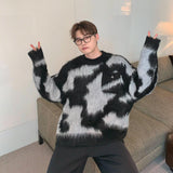 Itooh Tie-Dye Metal Design Sweater