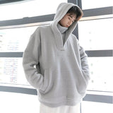 ITOOH Turtleneck Hooded Casual Sweatshirt