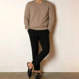 Itooh V-neck Long-sleeved Bottoming Sweater