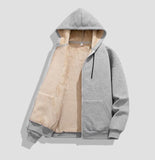 ITOOH Velvet Thickened Hooded Jacket