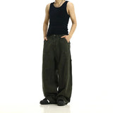 ITOOH Wide-Leg Cargo Pants