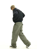 ITOOH Wide-Leg Cargo Pants