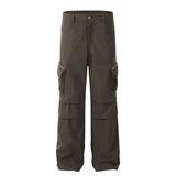 ITOOH Wide-Leg Cargo Pants