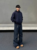 ITOOH Wide-Leg Casual Cargo Pants