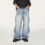 ITOOH Baggy Wide Leg Boyfriend Jeans