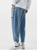 ITOOH Light Blue Wide-leg Pant