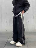 ITOOH Y2K Black Cargo Casual Pants